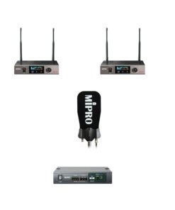 Kit émetteur analogique UHF 2 récepteurs